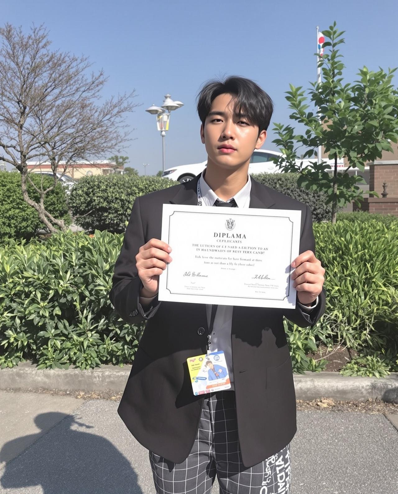 某男团成员被曝学历造假，毕业证书系伪造，本人沉默至今